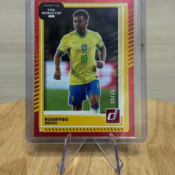 [BUNJANG] Donruss Rodrygo Soccer Card #39/75 Limited Edition / Donruss 호드리구 축구 카드 39/75 한정판