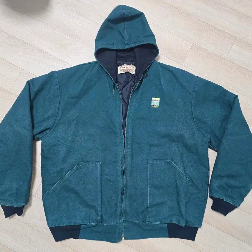 [BUNJANG] Pella Canvas Hooded Work Jacket 2XL Tall / Pella 캔버스 후드 워크자켓 2XL