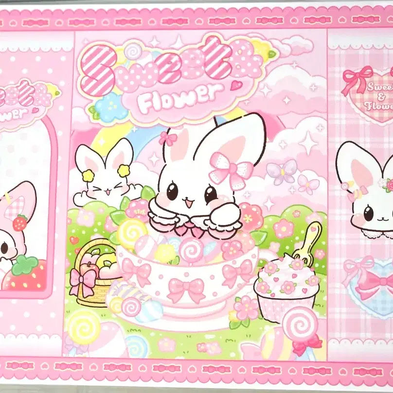 [BUNJANG] Sweet Flower Tomi New Wrapping Paper - A4 50 Sheets / 포용 스위트 플라워 토미 신상 랩핑지