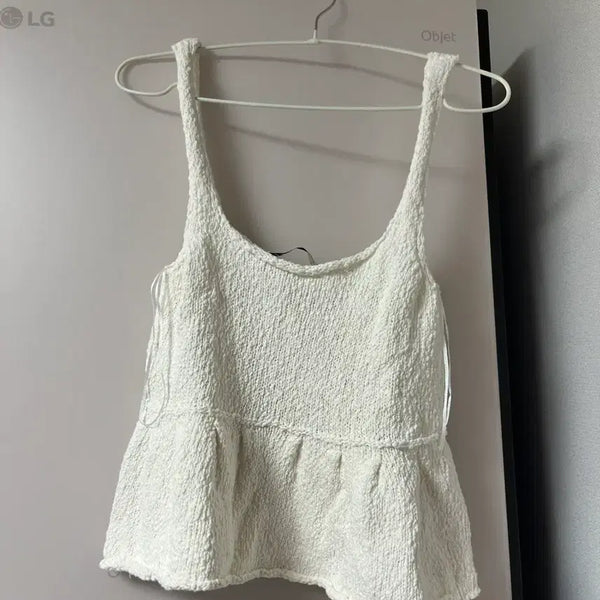 [BUNJANG] Zara Sleeveless Knit Top / 자라 민소매 니트