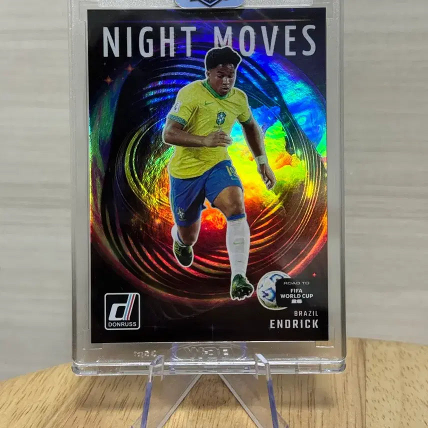 [BUNJANG] Donruss Endrick Night Moves Soccer Card (Case Hit) / Donruss 월드컵 엔드릭 night move(케이스 힛)