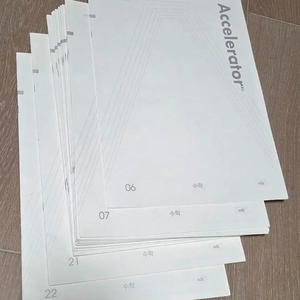 [BUNJANG] Sidaiinjae Accelerator Math Set (17 Sessions) / 시대인재 엑셀러레이터 수학 06-22 (총17회차)
