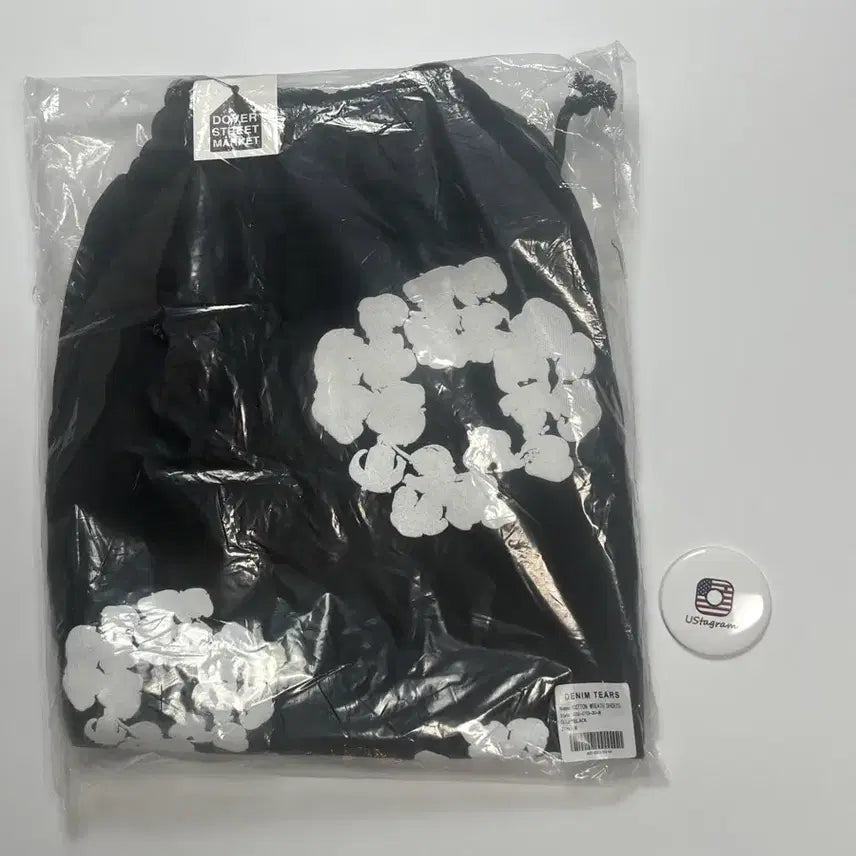 [BUNJANG] Denim Tears Black Shorts / Denim tears black shorts 데님티어스 블랙 쇼츠 새상품