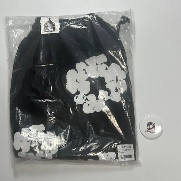 [BUNJANG] Denim Tears Black Shorts / Denim tears black shorts 데님티어스 블랙 쇼츠 새상품