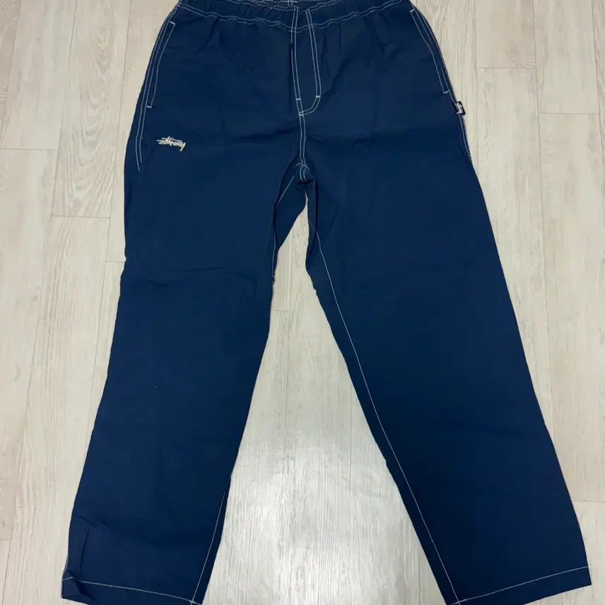 [BUNJANG] Stussy Nylon Folsom Beach Pants Navy / STUSSY 스투시 나일론 폴솜 비치 팬츠 네이비NYLON FOLSOM