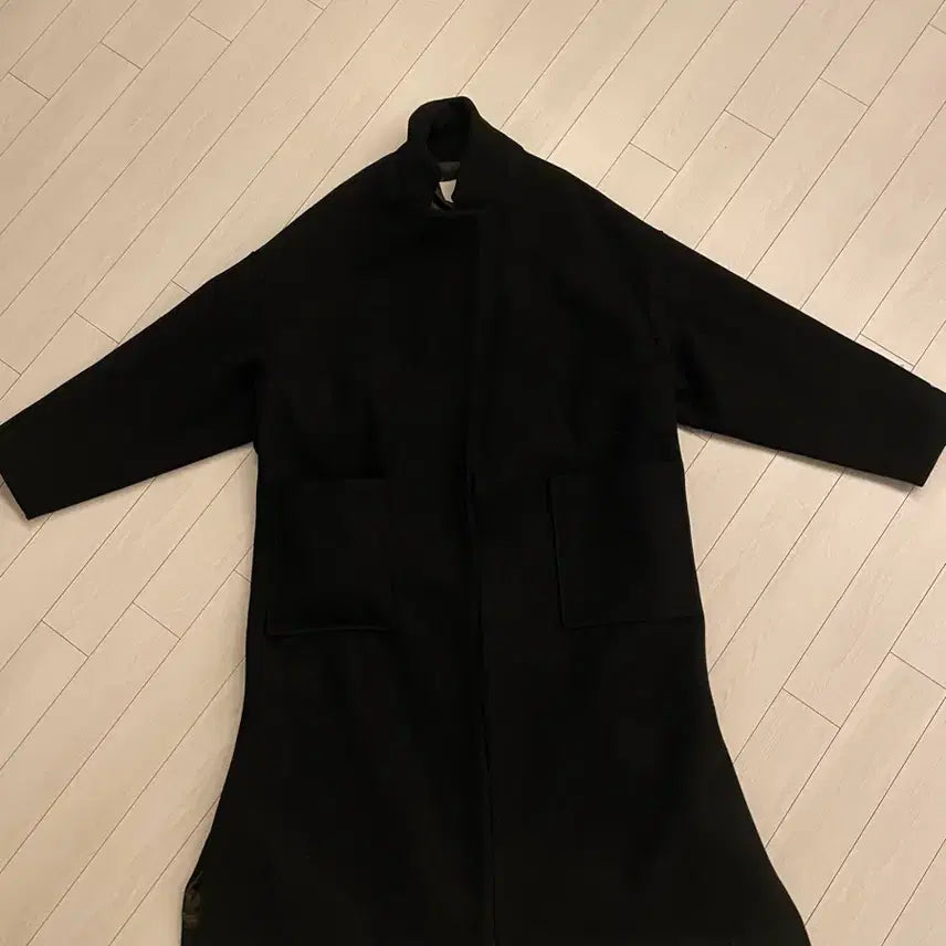 [BUNJANG] DBYM Black Wool Blend Coat / dbym 블랙 기본 코트