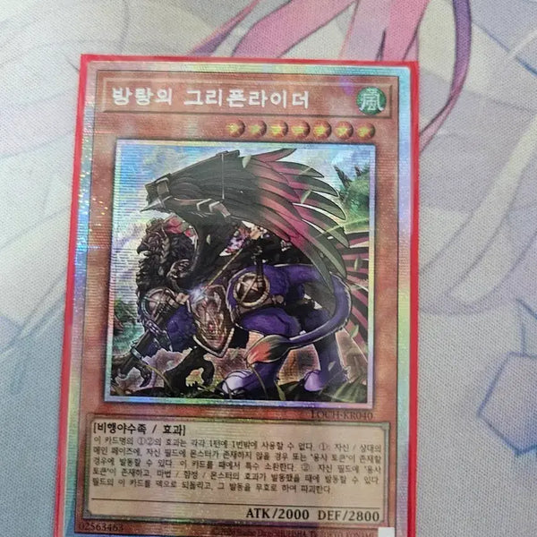 [BUNJANG] Yu-Gi-Oh! Grifon Rider of the Wandering (Starlight Rare) / 유희왕 방랑의 그리폰라이더 (프싴)