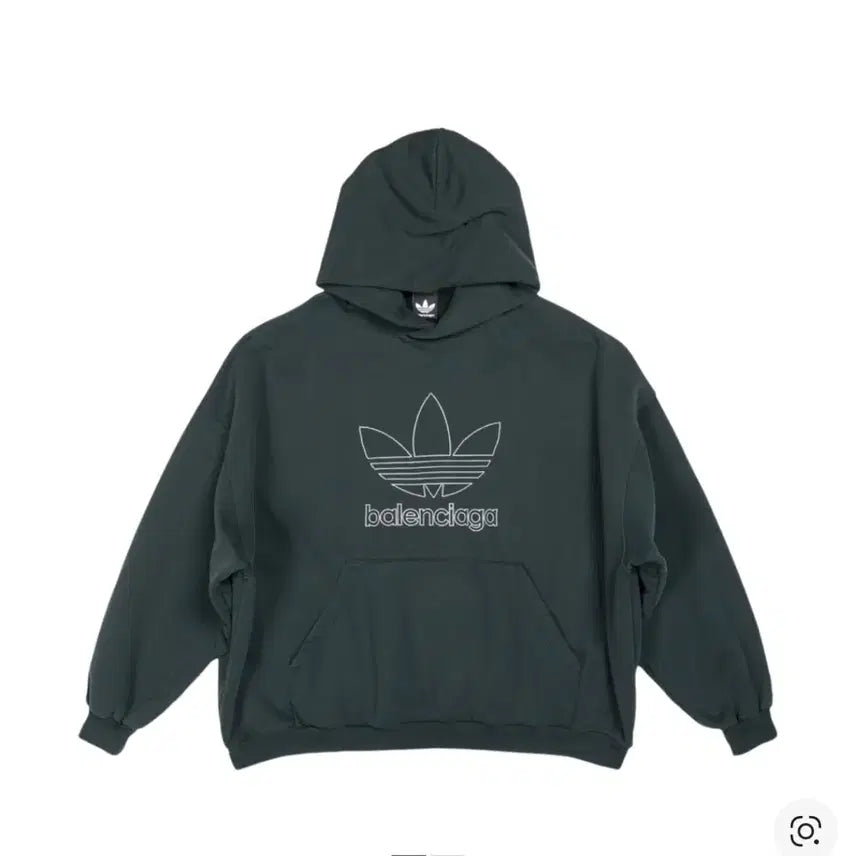 [BUNJANG] Balenciaga x Adidas Collaboration Hoodie Size 3 / 발렌시아가 x 아디다스 콜라보 후드티 사이즈3