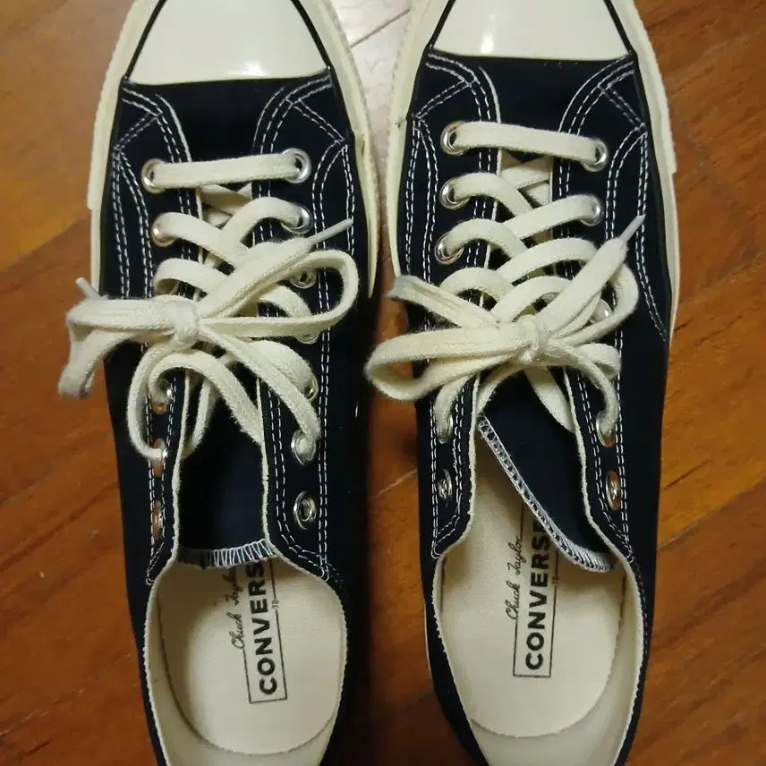 [BUNJANG] Converse Chuck Taylor All Star 70 Low Top Sneakers Black 270 / 컨버스 척테일러 올스타 70 스니커즈 270