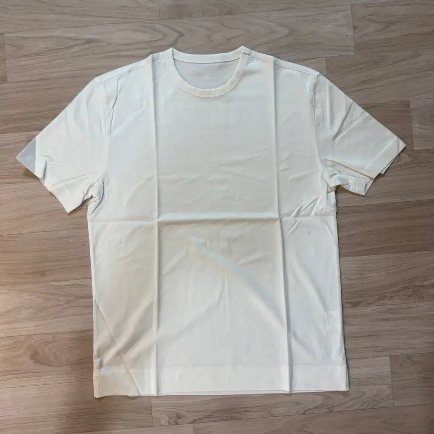 [BUNJANG] Eollo Cotton Short Sleeve T-Shirt White / 이올로 코튼 반팔 티셔츠