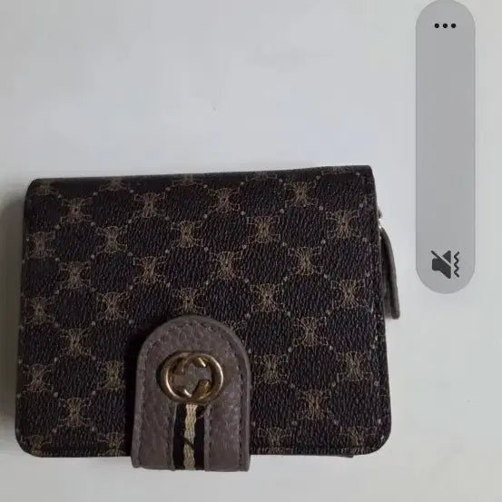 [BUNJANG] Chanel Tweed Pattern Bifold Wallet / 패턴 끄레앙 브라운 반지갑 사넬트위트지갑일괄