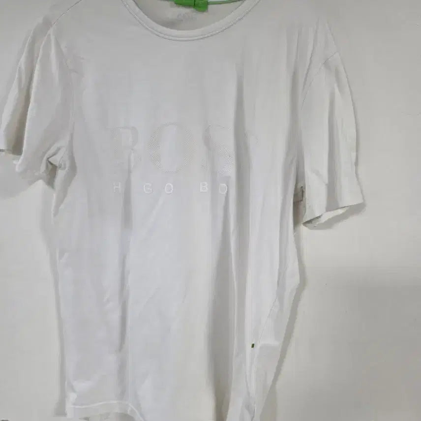 [BUNJANG] Hugo Boss White Short Sleeve T-Shirt / HUGO BOSS 흰색 반팔 티셔츠