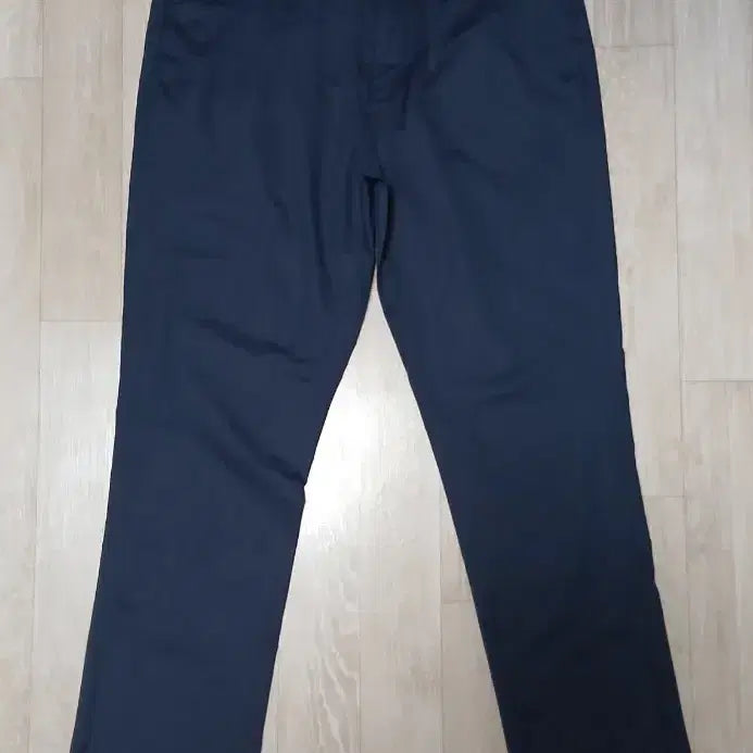 [BUNJANG] English Laundry Coated Cotton Pants 34 Navy / 잉글리시 런드리 코팅 면바지 34 네이비