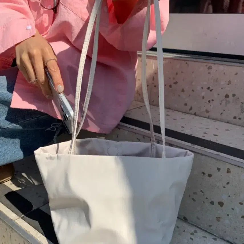 [BUNJANG] Shoulder Bag (Ivory) / 숄더백(아이보리)