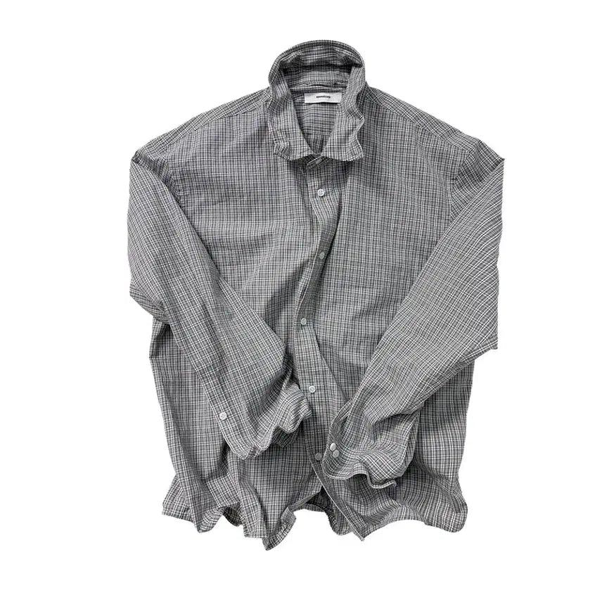 [BUNJANG] Nonnodo Wire Shirt Grey / [2] 논노드 와이어 셔츠 그레이