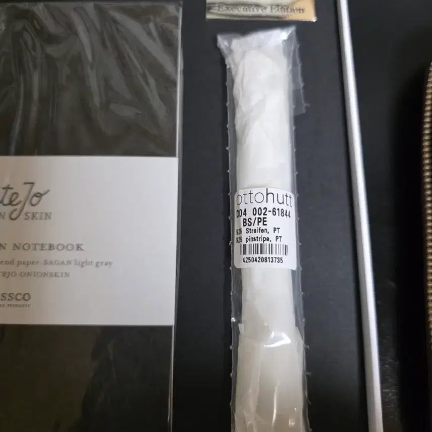 [BUNJANG] Ottohutt Executive Edition 0.5mm Sterling Silver 925 Mechanical Pencil Set / ottohutt  0.5mm 순은 925 Executive Edition