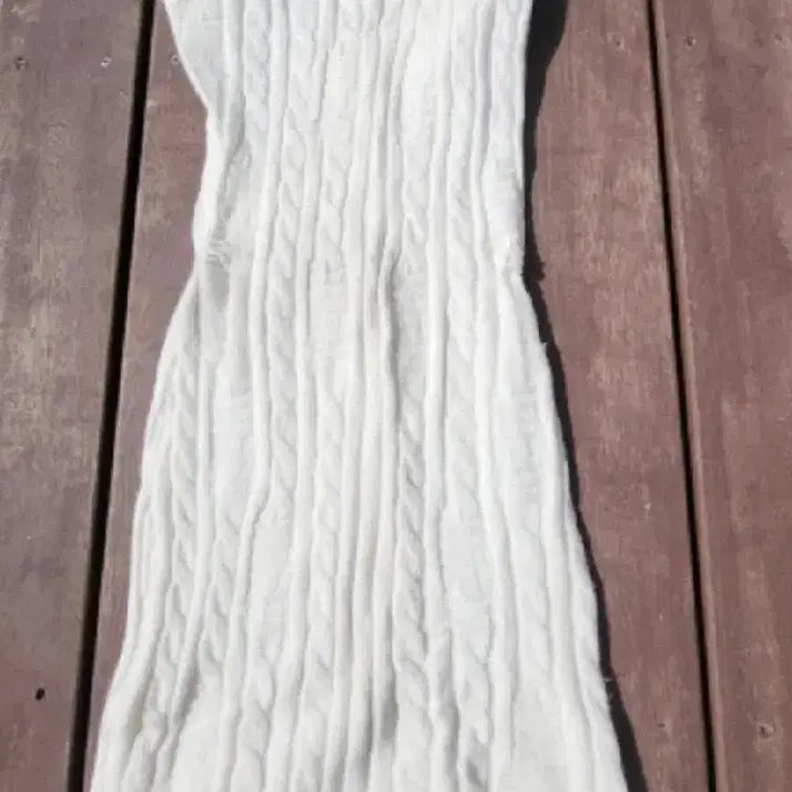 [BUNJANG] Asymmetrical Knit Tank Dress / 언발나시원피스
