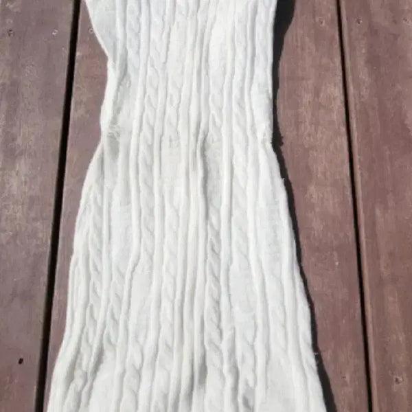 [BUNJANG] Asymmetrical Knit Tank Dress / 언발나시원피스