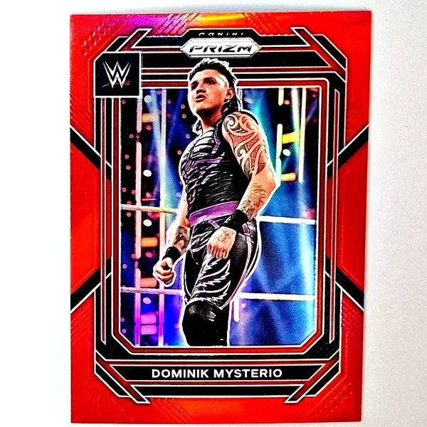 [BUNJANG] Dominik Mysterio 2023 Panini Prism Red Prism Limited Edition #1/299 Trading Card / WWE 도미닉 미스테리오 299장 한정 레드 프리즘 2023 프리즘
