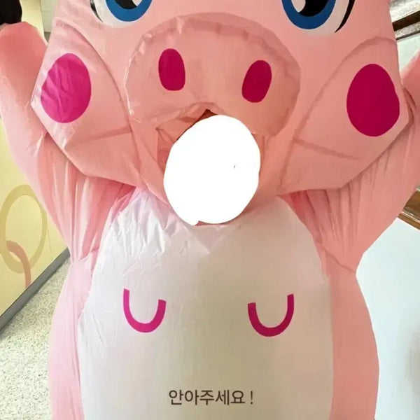 [BUNJANG] Pig Air Suit Costume Rental / (바로배송/보증금xx)돼지 에어슈트 풍선졸사 컨셉