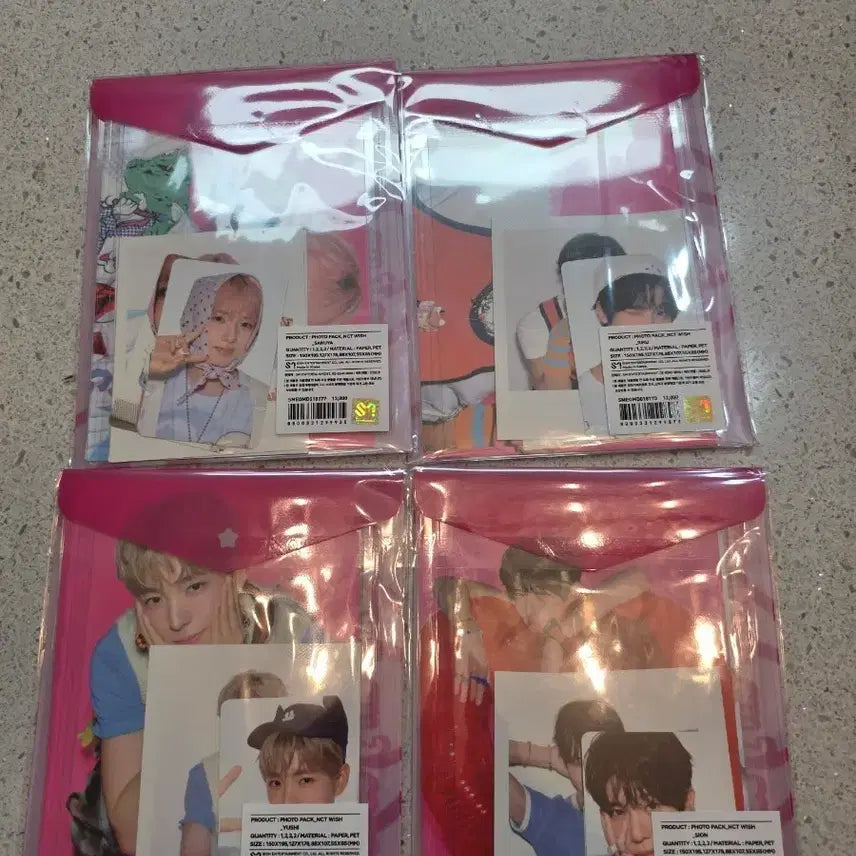 [BUNJANG] NCT WISH Member Photopack (Yushi, Sion, Sakuya, Riku) / NCTWISH 엔시티위시 포토팩 (멤버별) 유우시 시온 사쿠야 리쿠