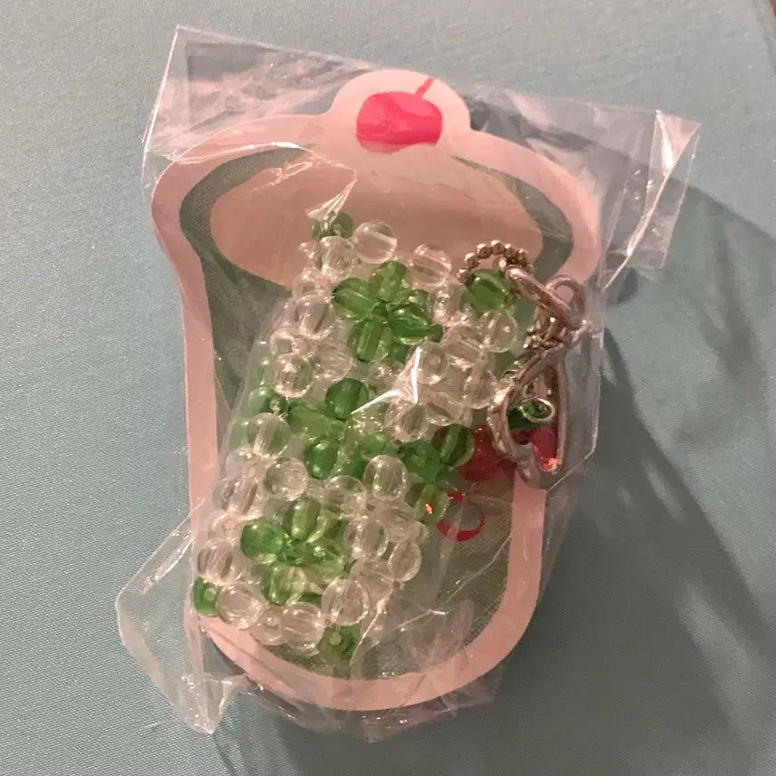 [BUNJANG] Peripera Tint Melon Soda Cherry Beads Pocket Keyring / 페리페라 틴트 키링 메론 소다 체리 비즈 포켓 키링