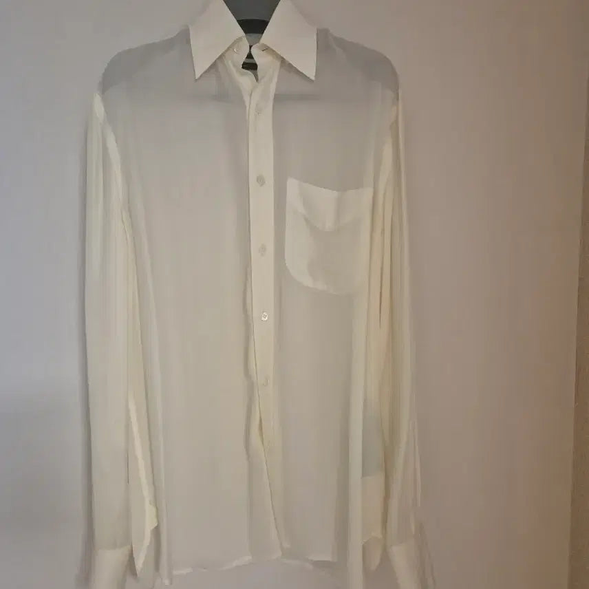 [BUNJANG] Tom Ford Silk Shirt Ivory / 톰포드 실크셔츠