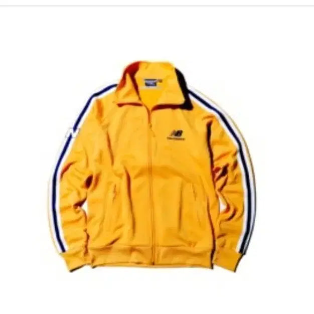 [BUNJANG] New Balance Yellow Track Jacket / 뉴발란스 노랑 져지 90