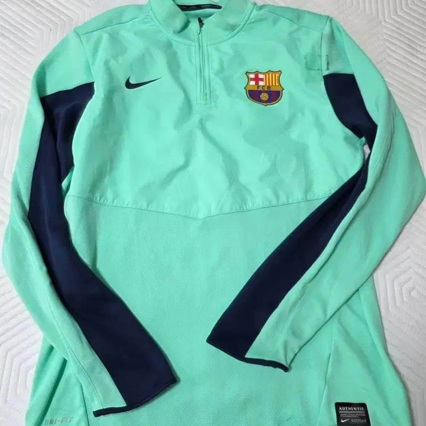 [BUNJANG] Nike Barcelona Half-Zip Training Top - L / 나이키 바르셀로나 하프집업 트레이닝 L 판매
