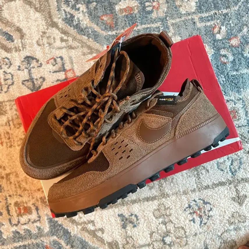 [BUNJANG] Nike City Premium Cordura Kakao Sneakers (265) / 나이키 시티 프리미엄 코듀라 카카오 (새제품,265)