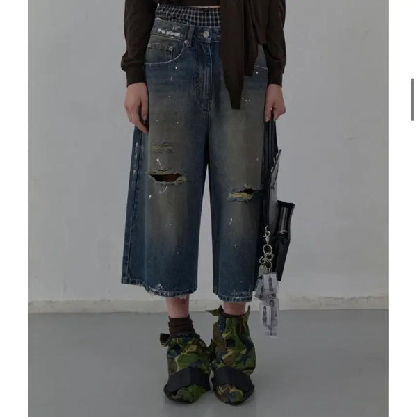 [BUNJANG] LCDC Washed Bermuda Pants / LCDC 엘씨디씨티엠 워시드 버뮤다 팬츠 새상품