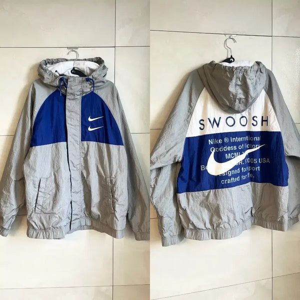 [BUNJANG] Nike NSW Swoosh Woven Hooded Windbreaker XL / [XL] 나이키 NSW 스우시 우븐 후드 바람막이