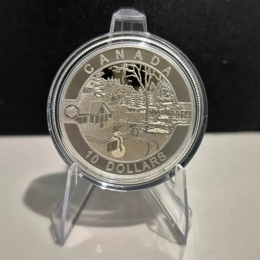 [BUNJANG] Royal Canadian Mint Limited Edition Holiday Landscape Silver Coin Set - 1 oz Total / 캐나다 조폐국 한정판 홀리데이 풍경은화 세트 총 1온스