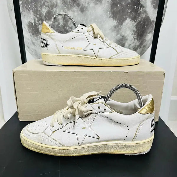 [BUNJANG] Golden Goose Ballstar Gold Tab Sneakers / 정품 36) 골든구스 볼스타 골드탭 스니커즈 230~235