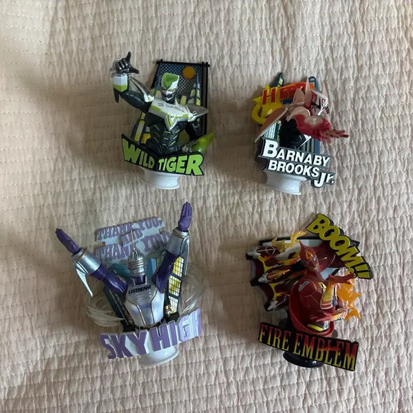 [BUNJANG] Tiger & Bunny Figure Chess Collection Set of 4 / 타이거 앤 버니 피규어 체스 컬렉션 4종