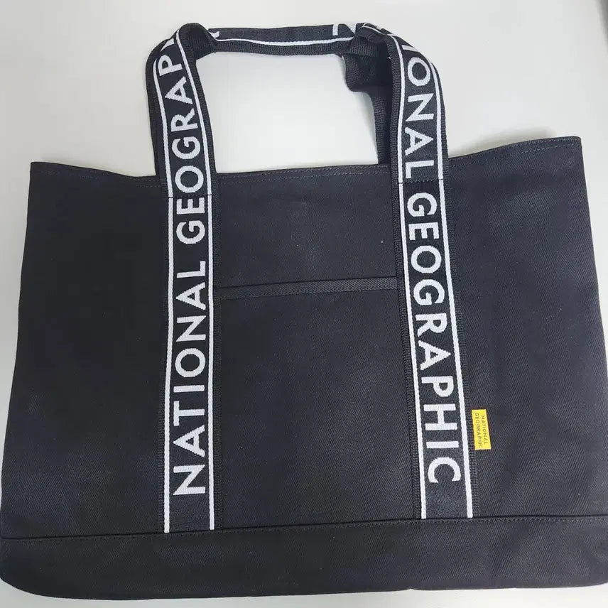 [BUNJANG] National Geographic Ellie Tote Bag Black / 내셔널지오그래픽 엘리 토트백 블랙 가방