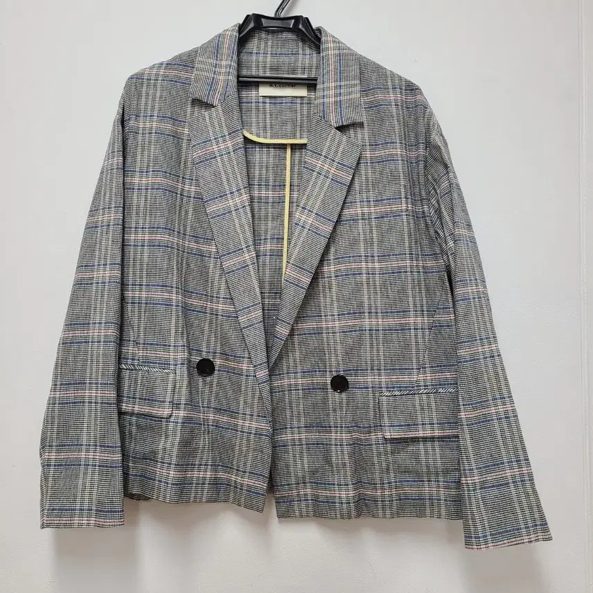 [BUNJANG] At Corner Linen Jacket Grey Check / LF) 앳코너 린넨 자켓 66