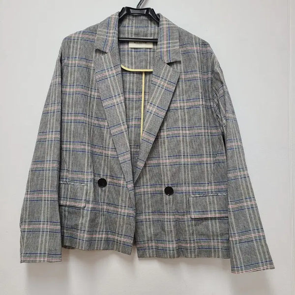 [BUNJANG] At Corner Linen Jacket Grey Check / LF) 앳코너 린넨 자켓 66