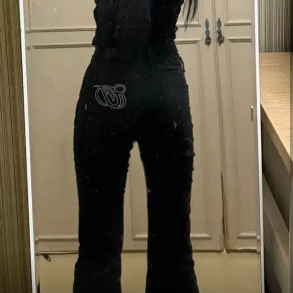 [BUNJANG] Odor Cotton Denim Pants Black / (수선O)오도어 코튼 데님 팬츠 블랙