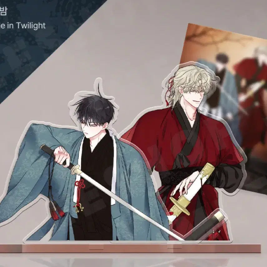 [BUNJANG] Water's Night Sahwa Theme Acrylic Stand - Sealed / 미개봉) 물가의 밤 사화 테마 아크릴 스탠드 레봄