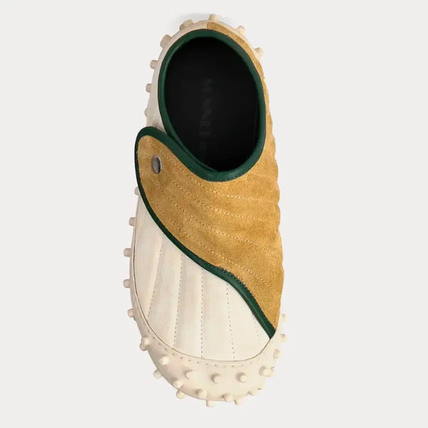 [BUNJANG] Sandro Milleciodi Tape Sneakers Cream 38 / 써네이 밀레치오디 테이프 스니커즈 슬립온 크림 38 새상품
