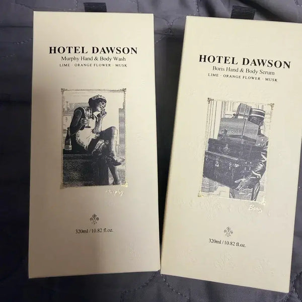 [BUNJANG] Hotel Duson Hand & Body Wash, Body Serum Set / 호텔 도슨 핸드 바디워시 바디세럼 새상품
