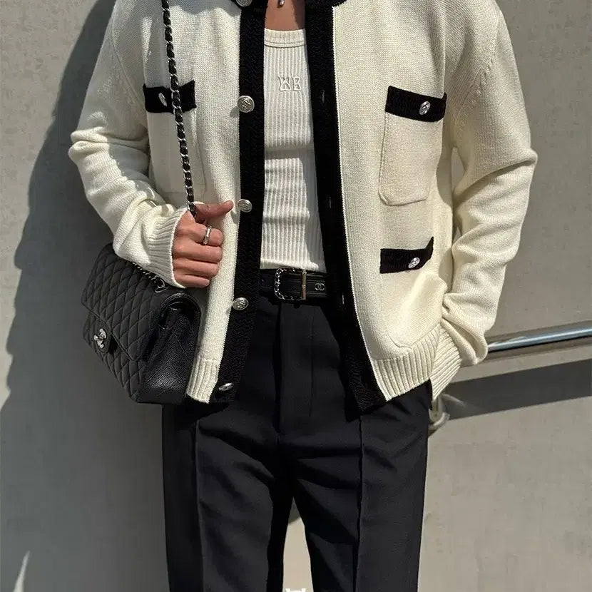 [BUNJANG] Carryover Tweed Cardigan / 캐리오버 트위드 가디건 팝니다