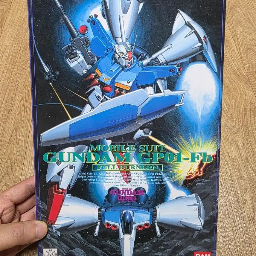 [BUNJANG] Bandai 1/144 Gundam GP01-Fb Full Burnern (Old Model Kit) / 고전프라 반다이 1/144 건담 GP01-Fb 풀버니언 (구판)