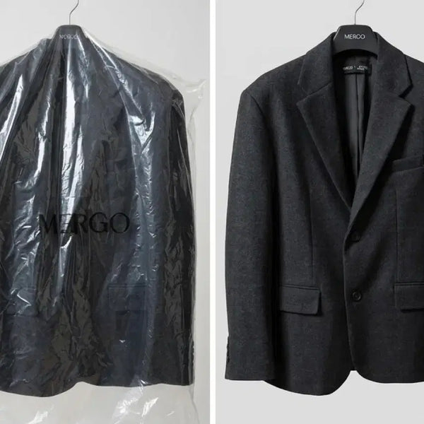 [BUNJANG] Munsukwon Wool Bennet Single Blazer & One-Tuck Pants Setup (Black, New) / [판매] 문수권 울 베넷 셋업 (블랙 / 새상품 / 품절제품)