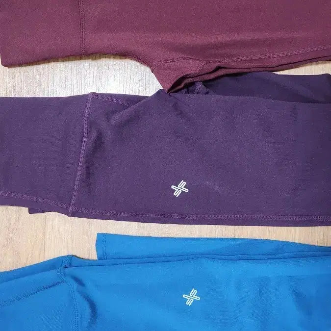 [BUNJANG] XEXYMIX Leggings Burgundy, Purple, Blue Set / 젝시믹스 레깅스 버건디/보라/블루