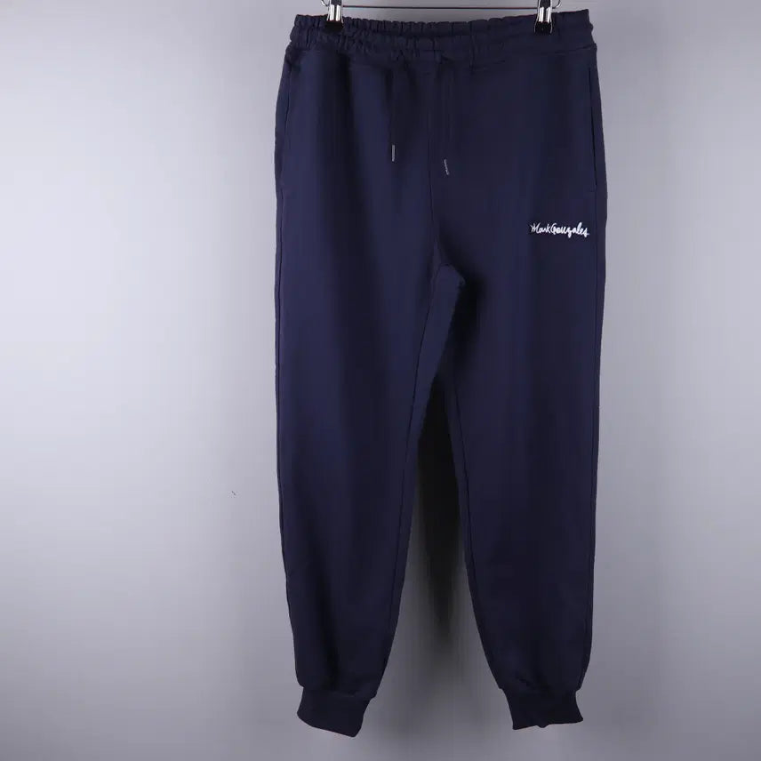 [BUNJANG] Mark Gonzales Signature Logo OG Sweat Jogger Pants Navy (M) / 마크곤잘레스 사인 로고 OG 스웨트 조거 팬츠 네이비 (M) 4860