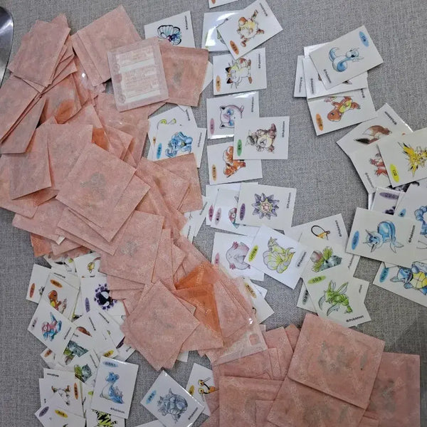 [BUNJANG] Pokemon 30th Anniversary Classic Artwork 'Tti-bu-sseal' Sticker Set / 포켓몬 30주년 클래식 아트워크 띠부씰 판매합니다.