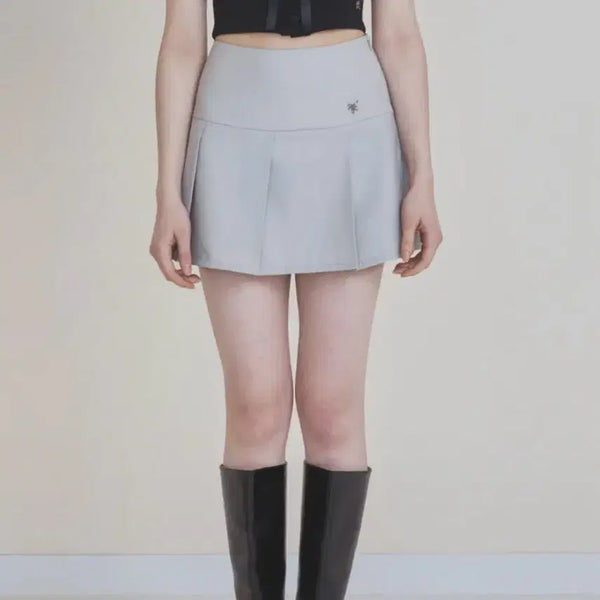 [BUNJANG] Not Your Roses Selena Skirt (Gray) / 낫유어로즈 셀리나 스커트 (그레이)