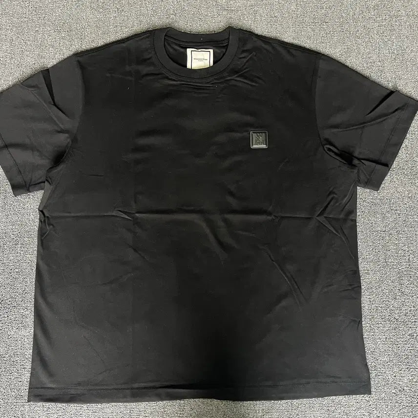 [BUNJANG] Wooyoungmi Black Casual Summer T-Shirt / 우영미  반발티  블랙  캐쥬얼 여름